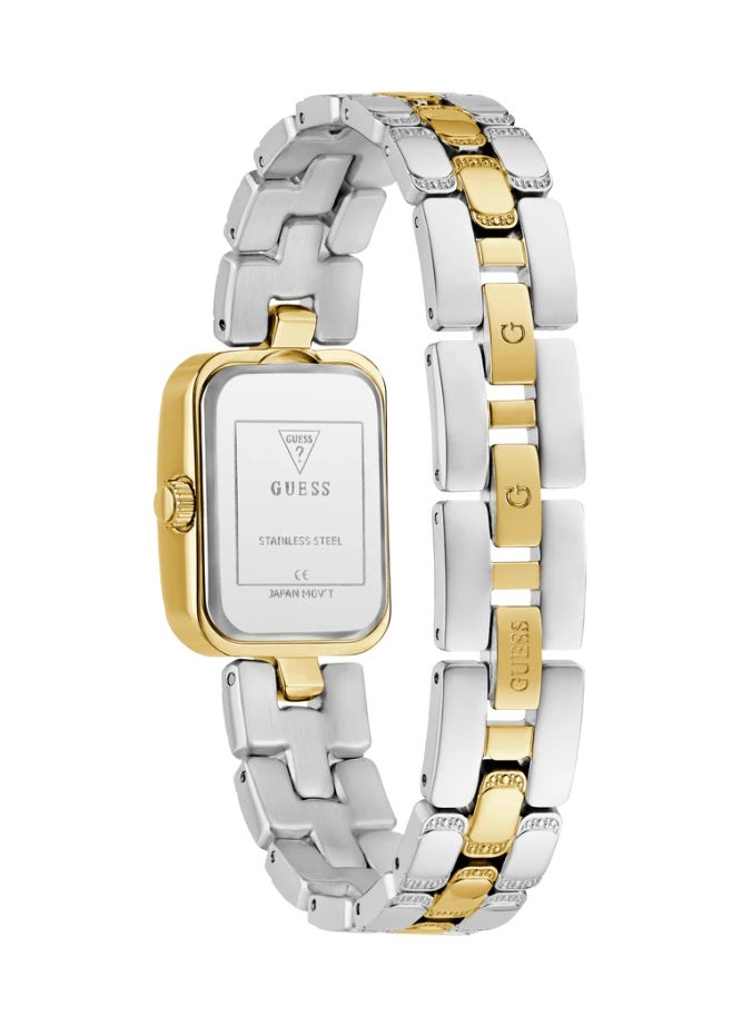 Guess Women's 2-Tone Gold & Silver Stainless Steel Quartz Watch GW0865L4 - Image 3